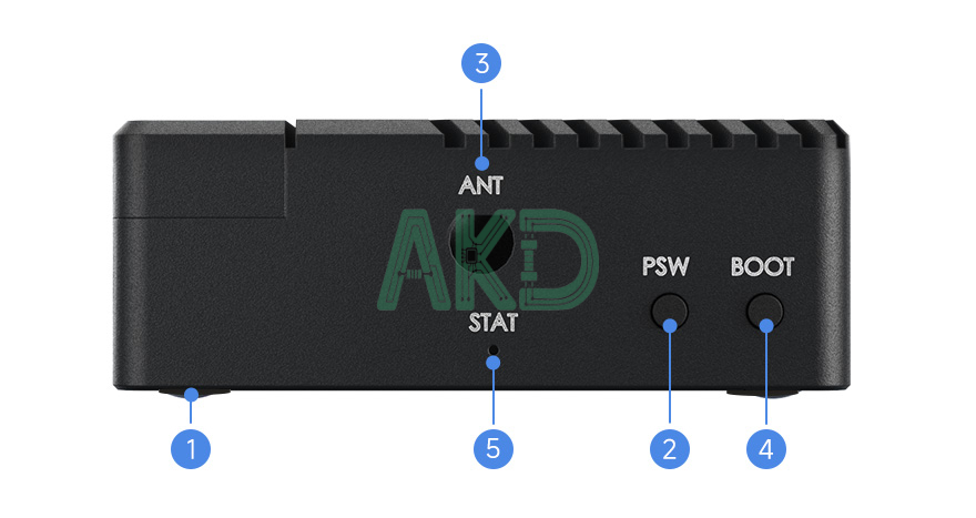 CM5 DUAL ETH MINI details 9 1 - - Mạch mở rộng 2 cổng Gigabit Ethernet kèm vỏ và nguồn cho Raspberry Pi CM5