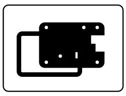 Shell - - Màn hình cảm ứng điện dung DSI 7 inch (H) kèm vỏ, 1280 × 720 Pixel, tấm nền IPS