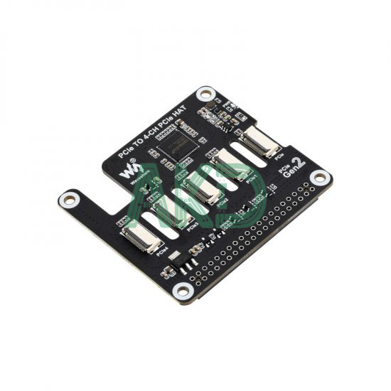 Mạch chuyển đổi PCIe sang 4 kênh PCIe Raspberry Pi 5