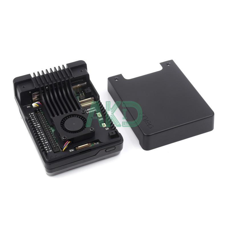 pi5 case argon neo m.2 4 3 - - Vỏ nhôm Argon NEO 5 M.2 NVMe cho Raspberry Pi