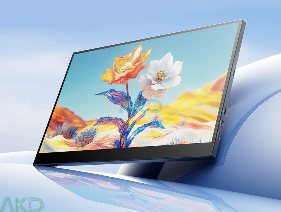 Màn hình cảm ứng di động 15.6" (C), 1920 × 1080 Full HD, IPS, HDMI/Type-C tích hợp pin 5 Màn hình cảm ứng di động 15.6 inch