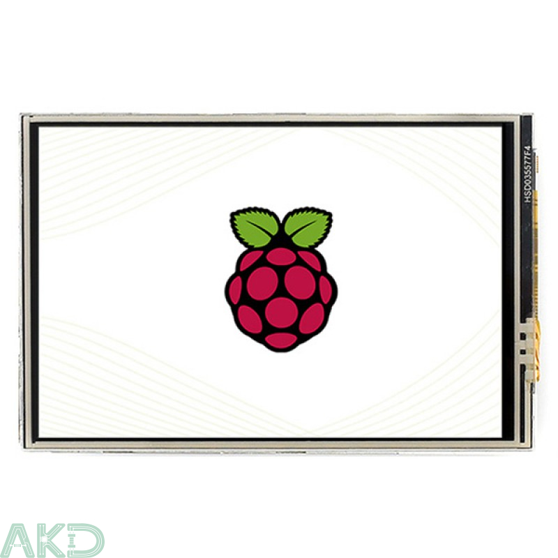 Màn hình cảm ứng điện trở 3,5 inch (C) cho Raspberry Pi, 480 × 320, SPI tốc độ cao 125MHz 5 Màn hình cảm ứng điện trở 3.5 inch (C) cho Raspberry Pi