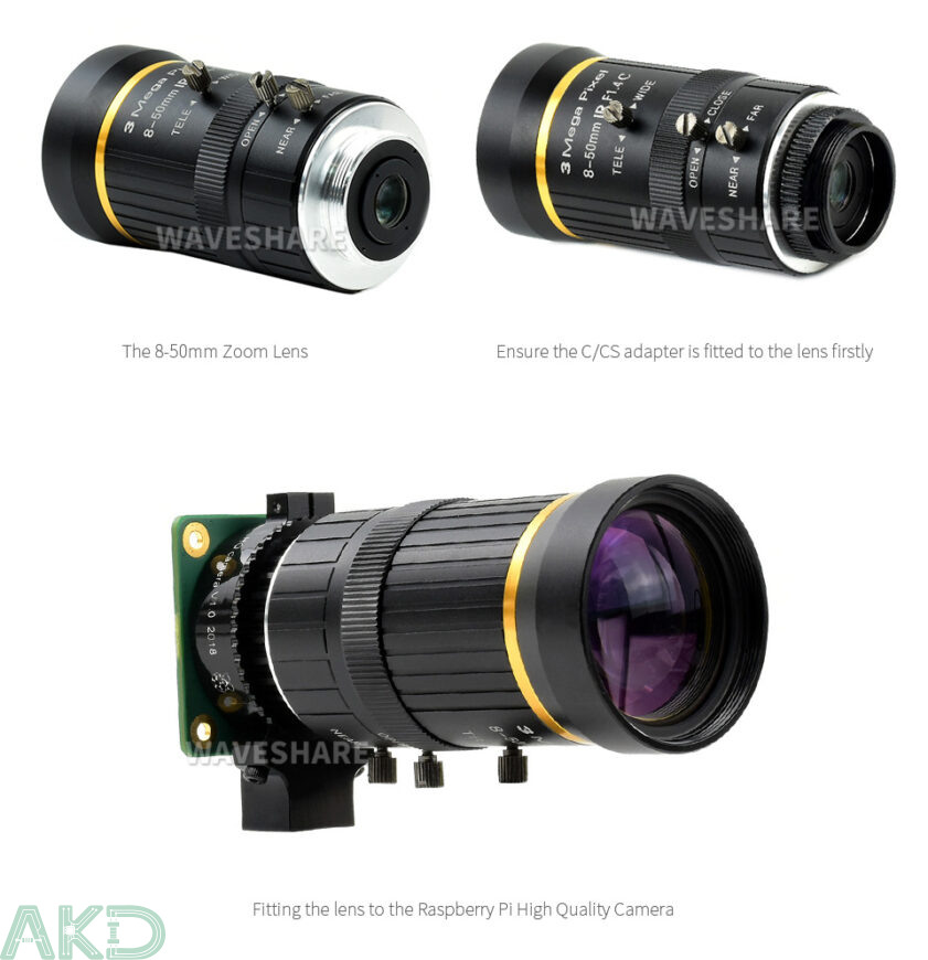 Ống kính Zoom 8-50mm cho Raspberry Pi High Quality Camera 8 8 50mm Zoom Lens for Pi details 7 841x870 1 - - Ống kính Zoom 8-50mm cho Raspberry Pi High Quality Camera