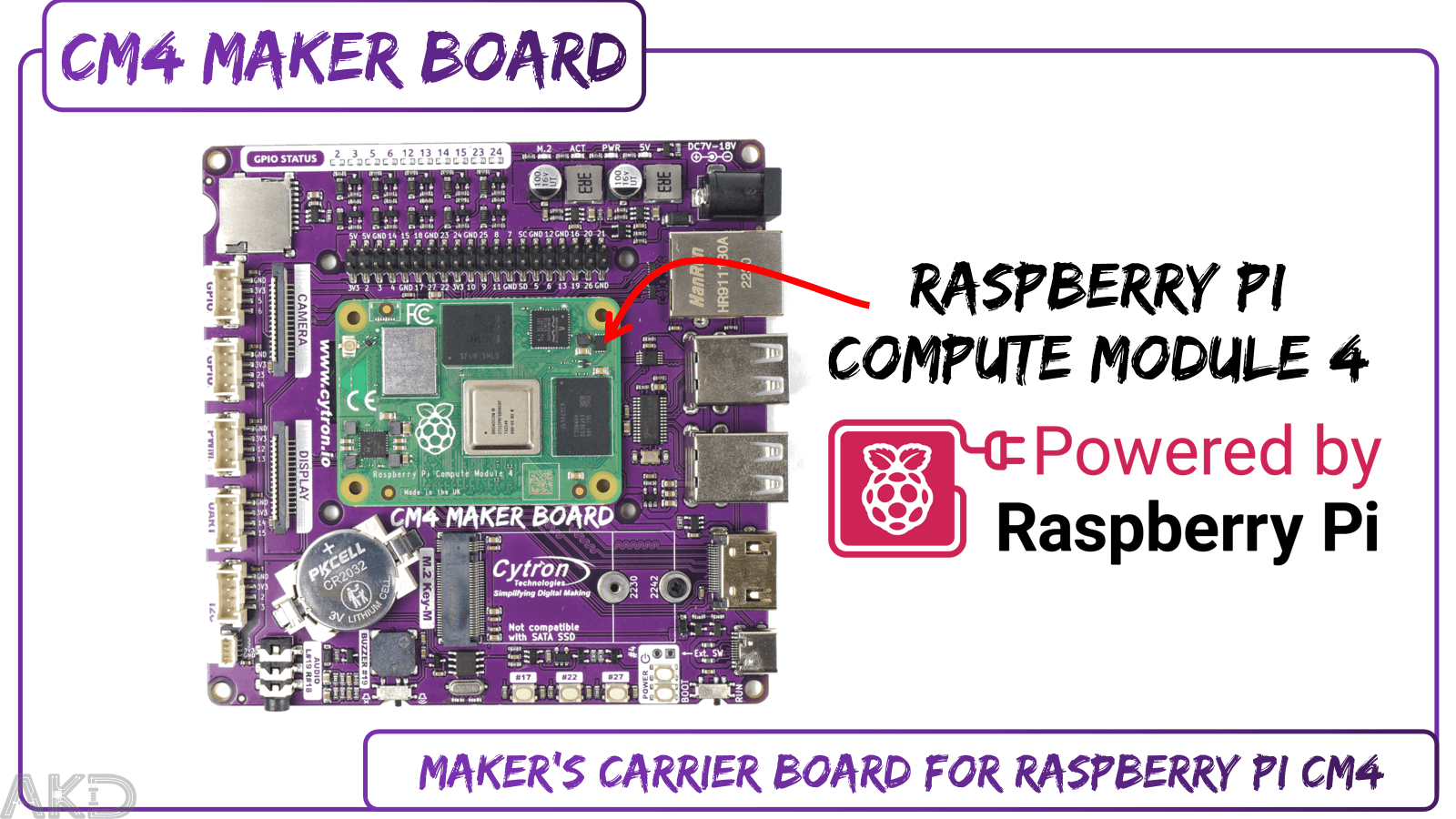 Bo mạch IO CM4 Maker