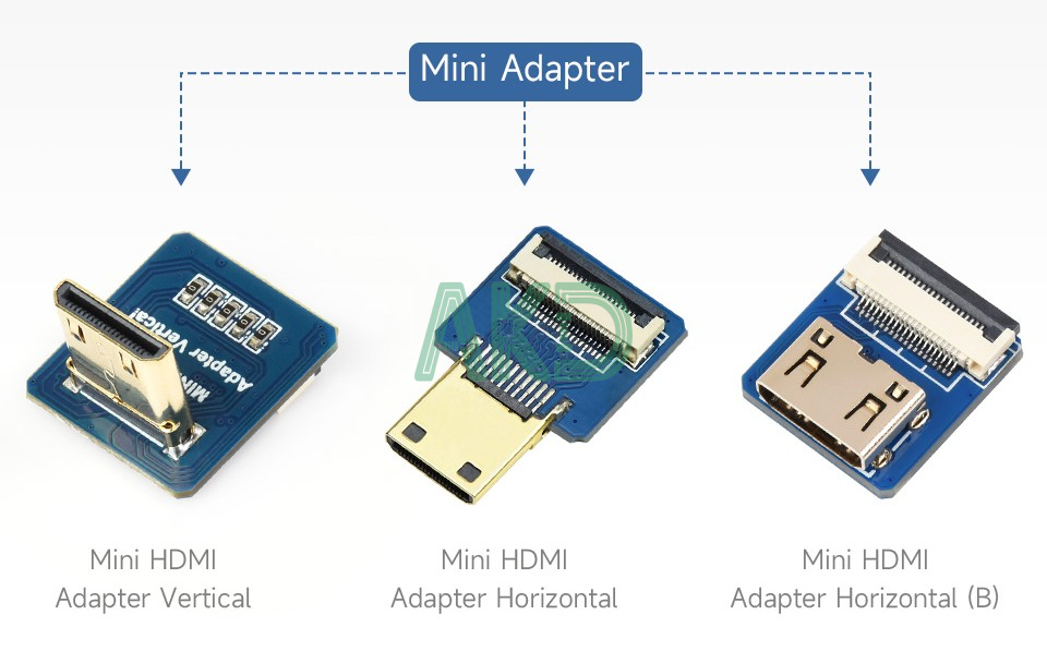 HDMI Adapter details 1 1 - - Cáp HDMI DIY: Bộ chuyển đổi Micro HDMI dạng ngang
