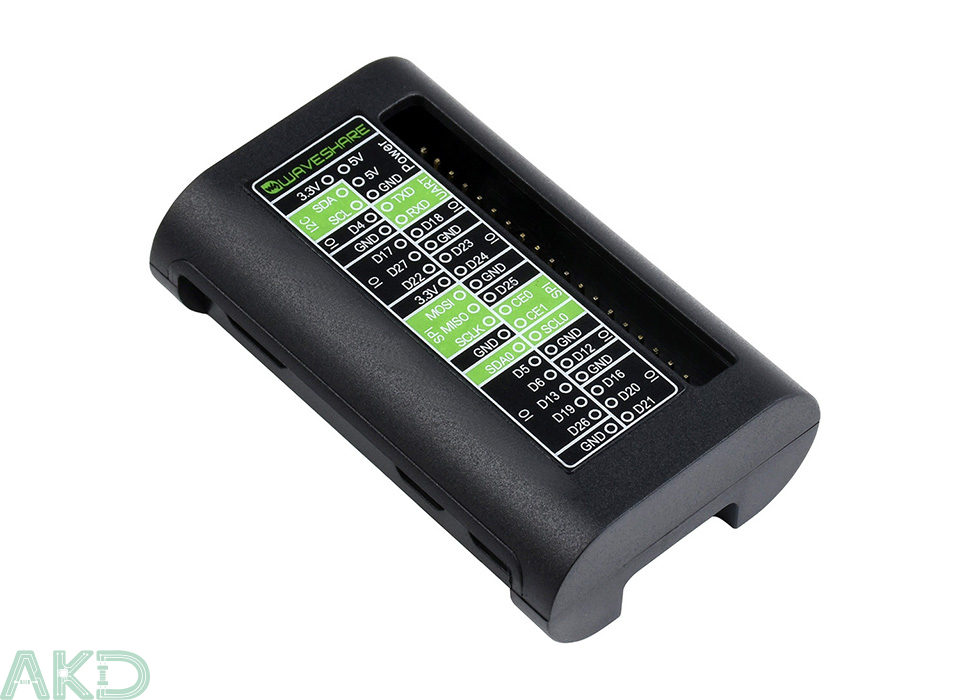 Vỏ nhựa ABS Raspberry Pi Zero/Zero 2 W 5 Vỏ nhựa ABS Raspberry Pi Zero