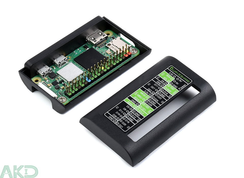 Vỏ nhựa ABS Raspberry Pi Zero/Zero 2 W 6 PI ZERO CASE A details 3 - - Vỏ nhựa ABS Raspberry Pi Zero/Zero 2 W