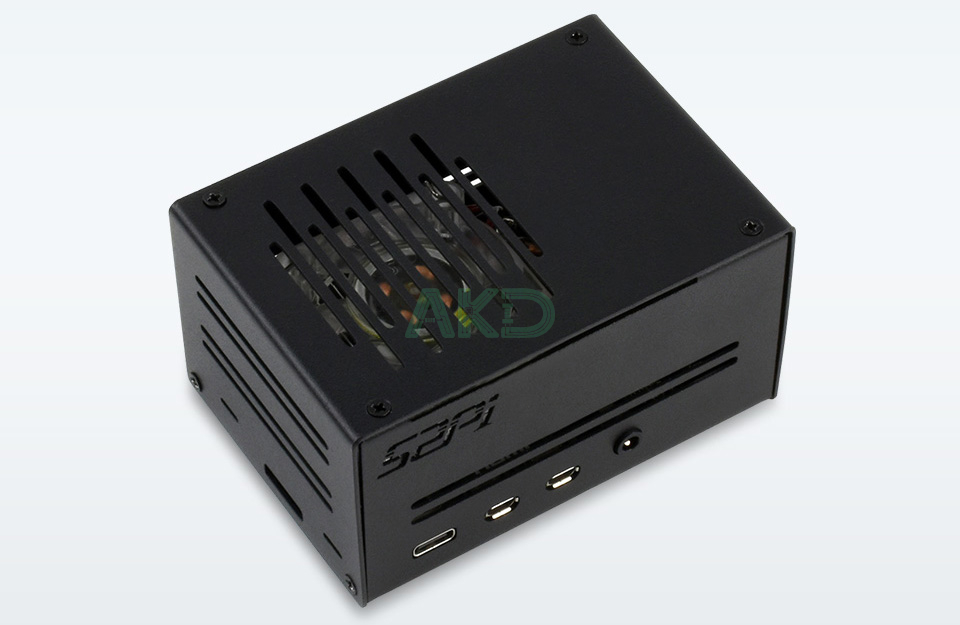 Metal Case Raspberry Pi 4 kèm quạt ICE Tower Low-Profile