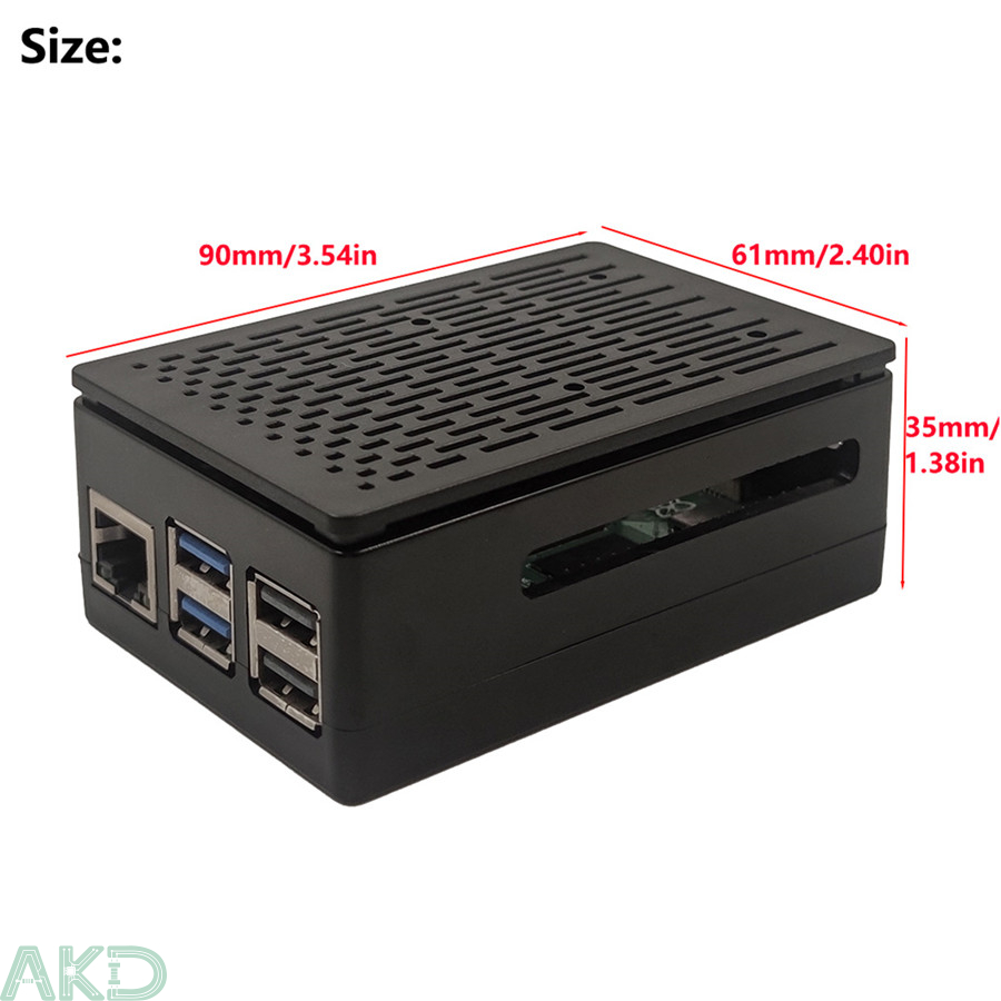 Vỏ nhựa ABS Raspberry Pi 5