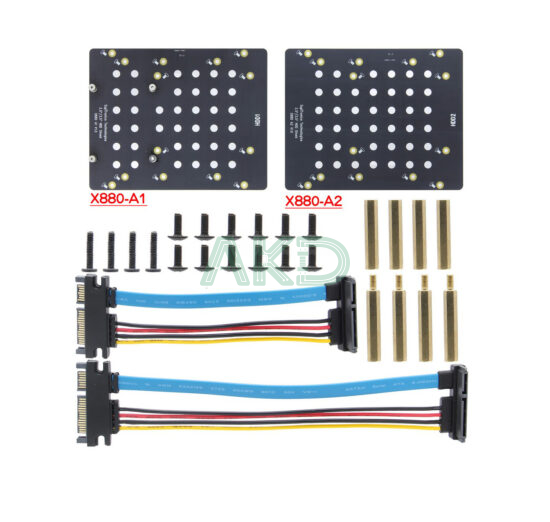 Khay mở rộng X880-A1A2 gắn SSD/HDD 2.5" và 3.5" 5 Khay mở rộng X880-A1A2 gắn SSD/HDD 2.5 và 3.5 inch