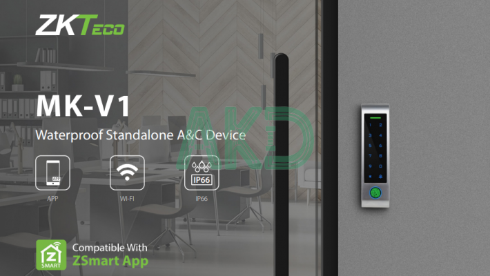 Đầu đọc kiểm soát ra vào ZKTeco MK-V1[F]