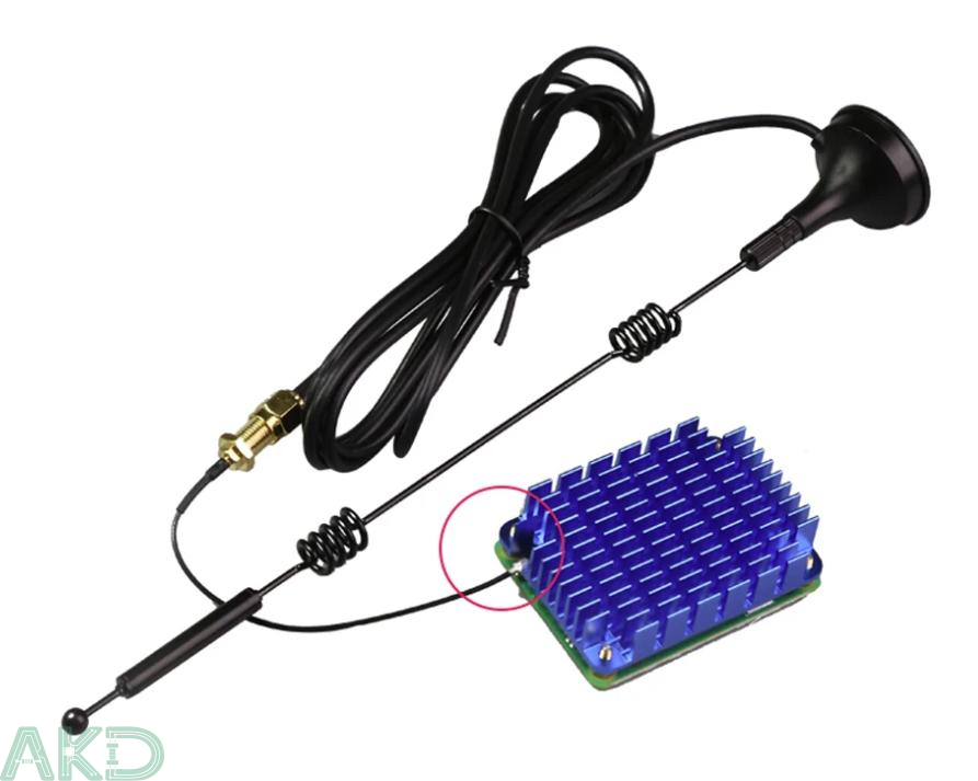 cm4 heatsink 11mm 2 - - Tản nhiệt nhôm Raspberry Pi CM4