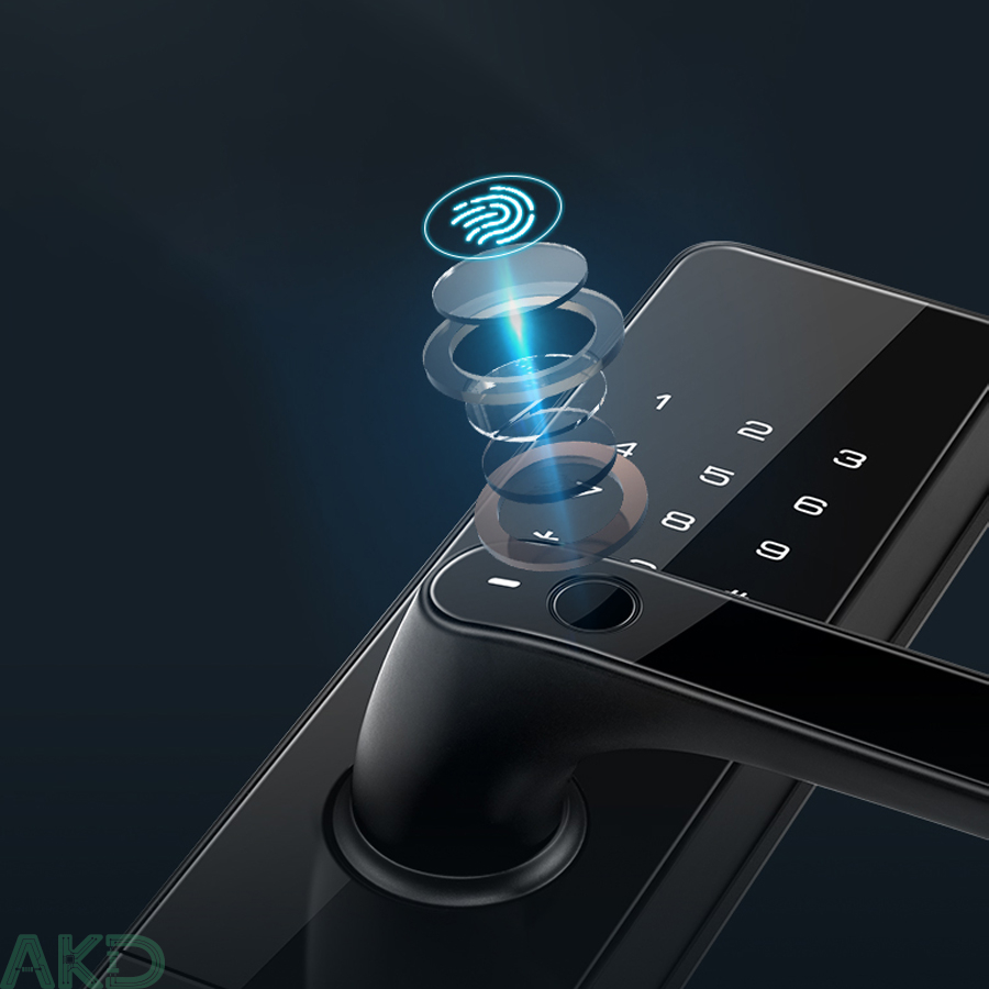 kaadas S500C mat van tay - - Khóa cửa thông minh Kaadas S500-C5