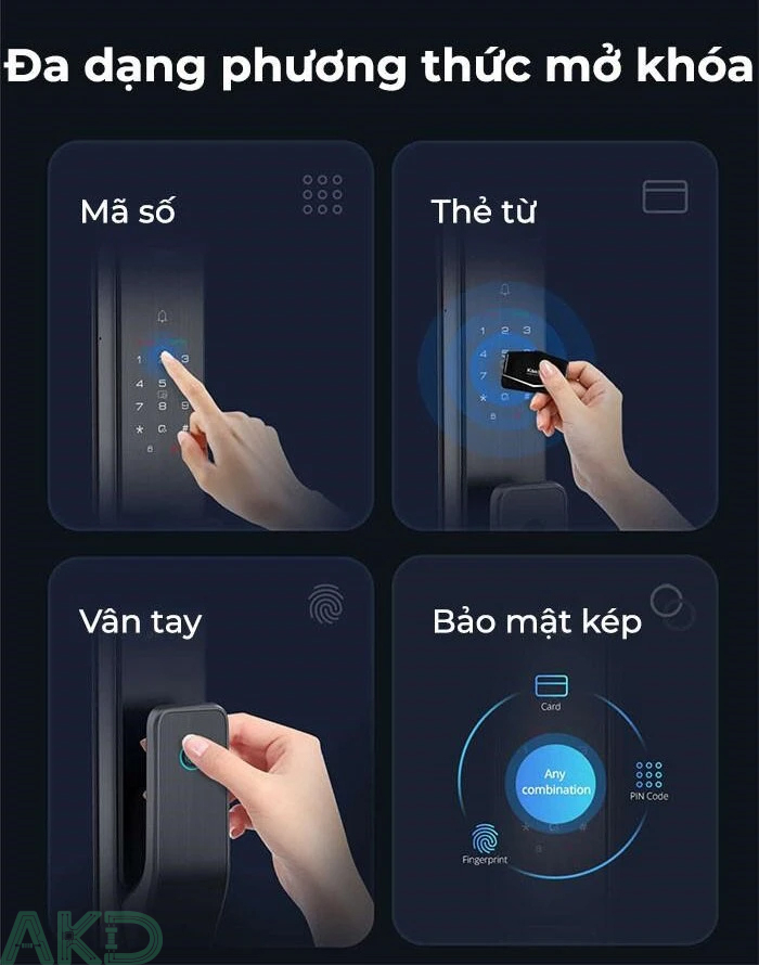 Khóa cửa thông minh Kaadas Q3