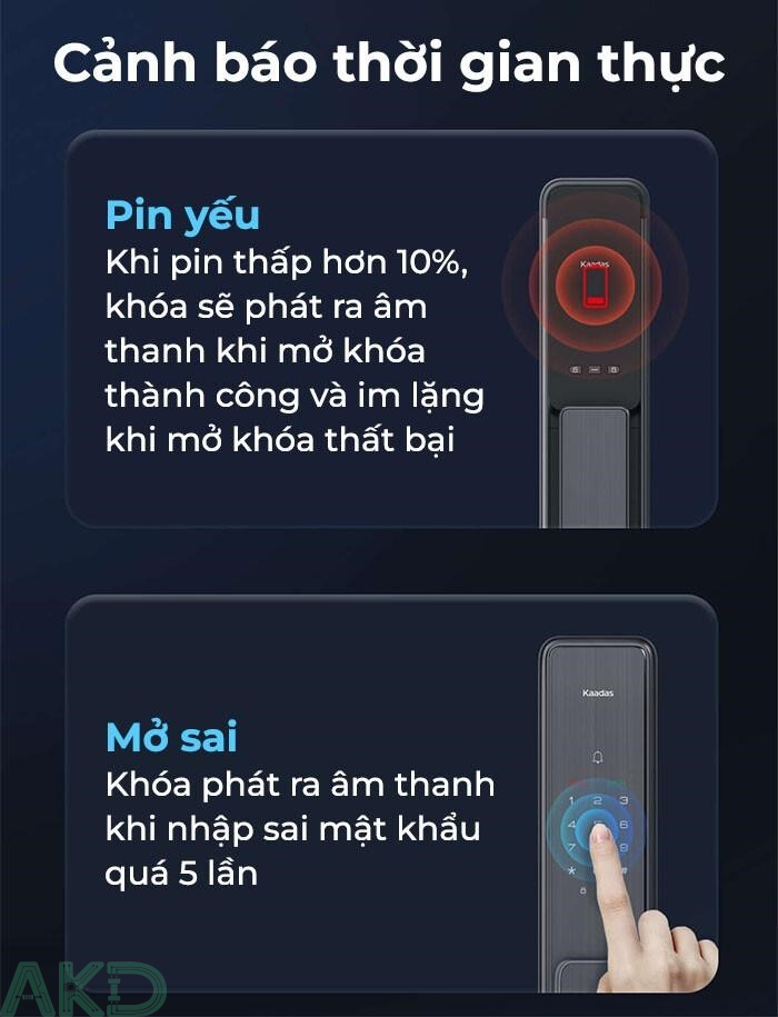 kaadas q3 b6 - - Khóa cửa thông minh Kaadas Q3
