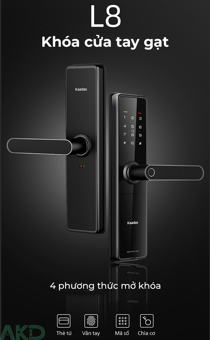 Khóa cửa thông minh Kaadas L8