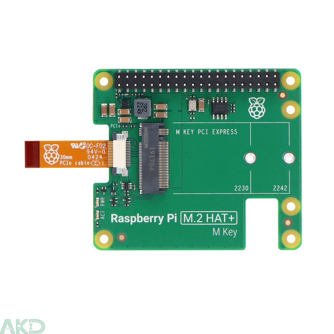 Mạch Raspberry Pi M.2 HAT+ cho Raspberry Pi 5