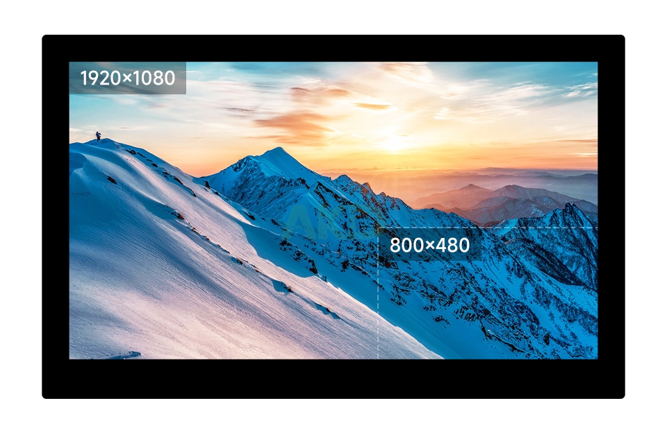 13.3inch DSI LCD details 7 - - Màn hình cảm ứng điện dung DSI 13.3 inch, 1920 × 1080 Pixel, IPS, Vỏ hợp kim nhôm