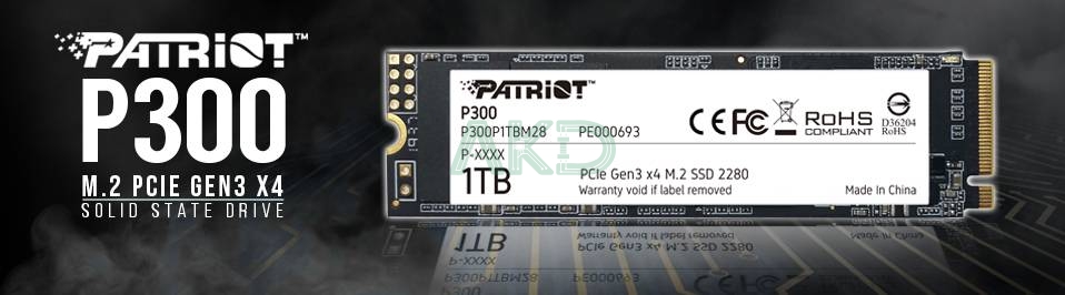 Ổ SSD PATRIOT P300 256GB NVMe