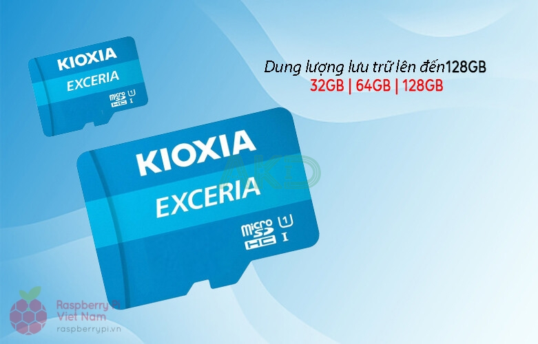 1 AHff2k - - Thẻ nhớ Micro SD EXCERIA Class 10 U1 32GB Kioxia LMEX1L032GG2