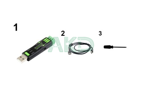 Bo chuyen doi noi tiep USB sang RS232485 - - Bộ chuyển đổi nối tiếp USB sang RS232/485, Chip FT232RNL