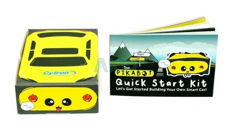 PIKABOT box and book 800x450 lq - - PikaBot - Ô tô dò đường thông minh