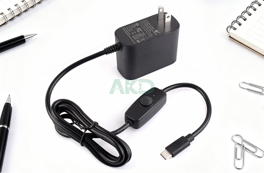 PSU 27W USB C US C details 7 - - Nguồn PD USB Type C 27W có công tắc chính hãng Waveshare