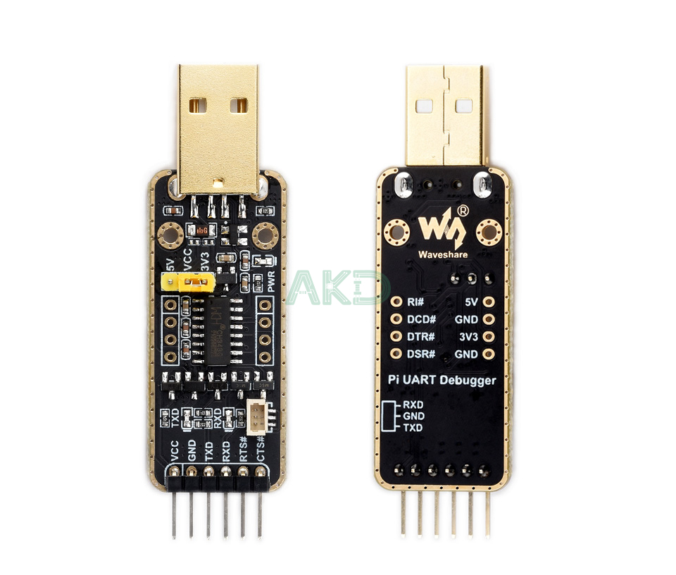 Pi UART Debugger details 11 - - Mạch gỡ lỗi USB sang UART cho Raspberry Pi 5