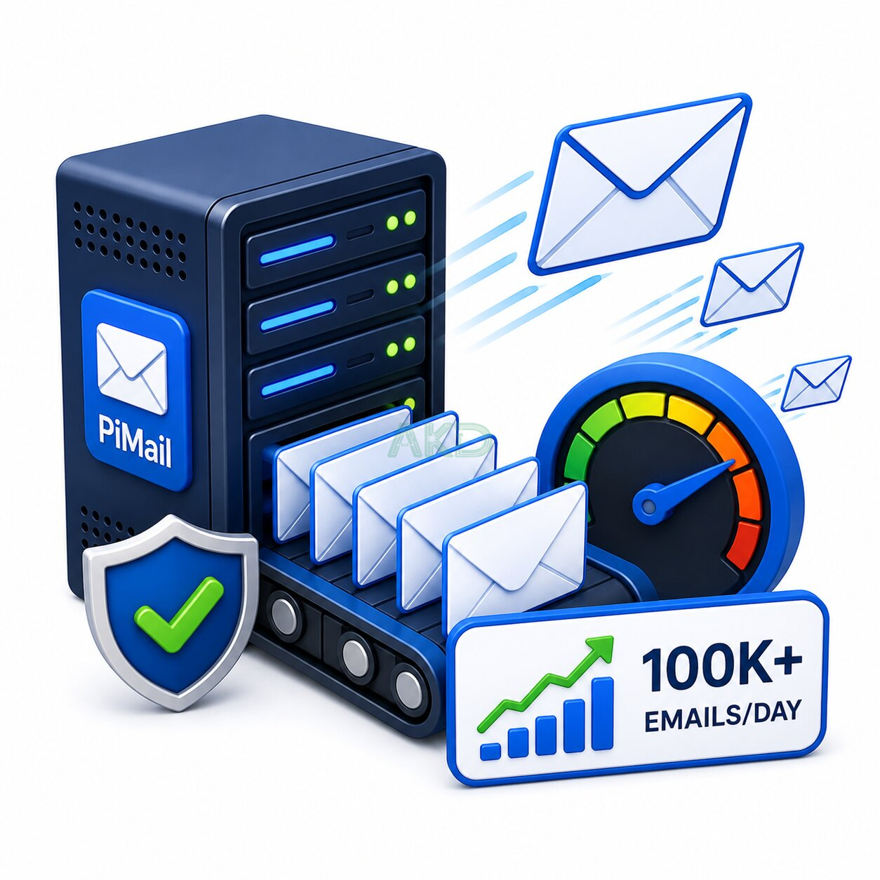 PiMail 6 High Traffic - - PiMail - Giải pháp email riêng chuyên nghiệp