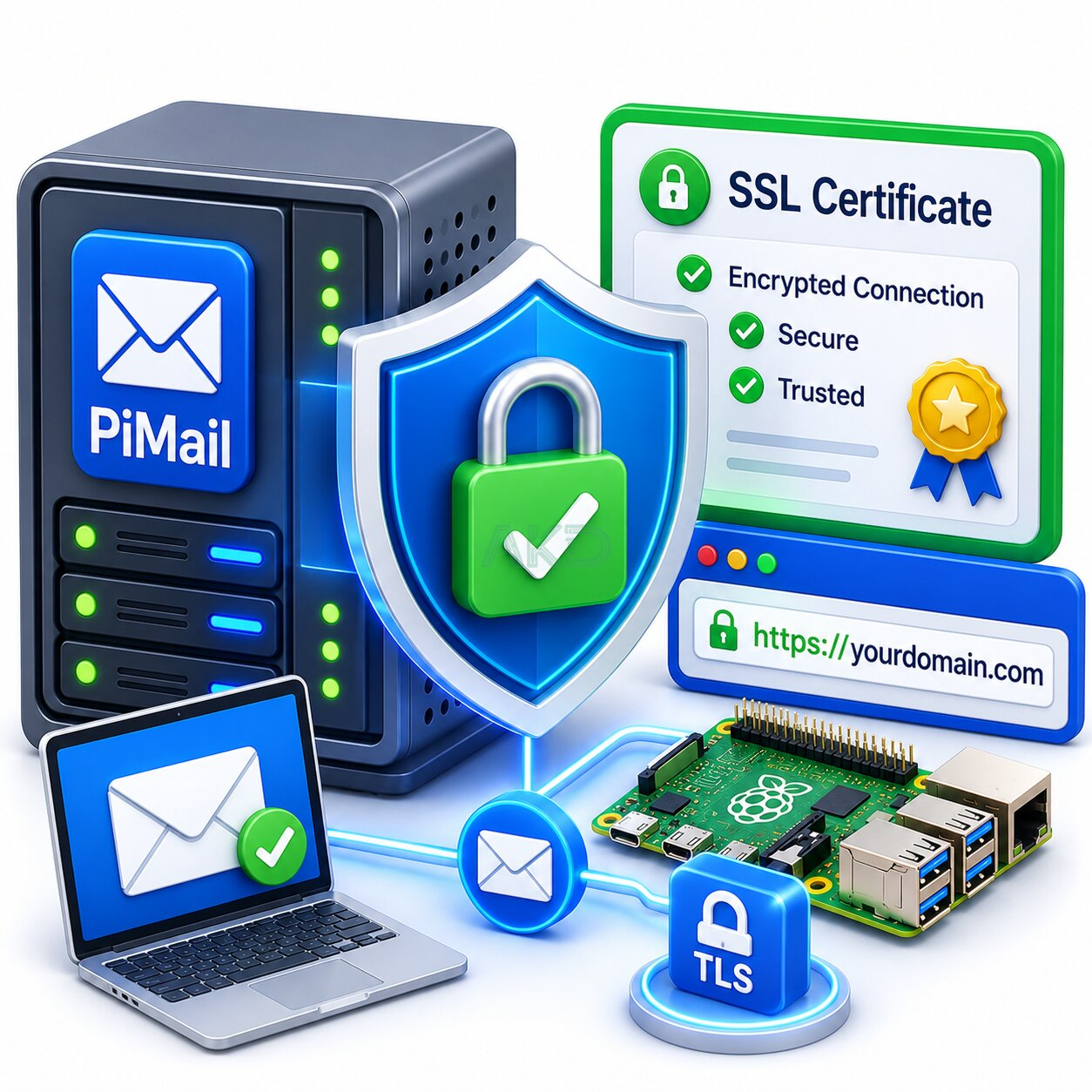 PiMail 7 SSL Ceritificate - - PiMail - Giải pháp email riêng chuyên nghiệp