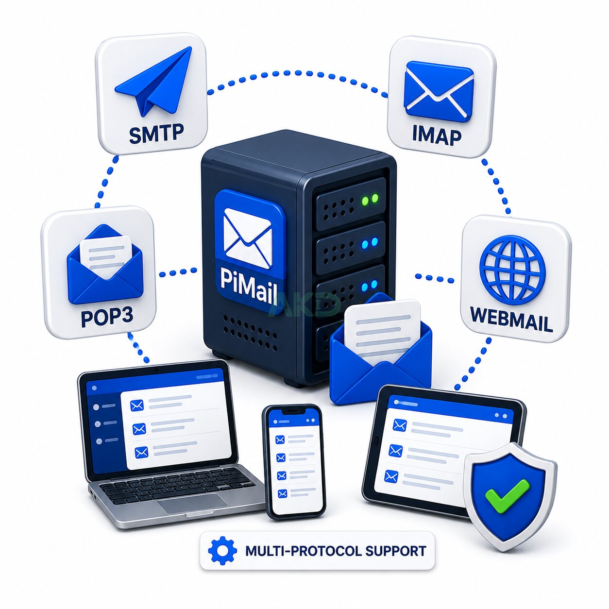 PiMail 9 Multi Protocol - - PiMail - Giải pháp email riêng chuyên nghiệp