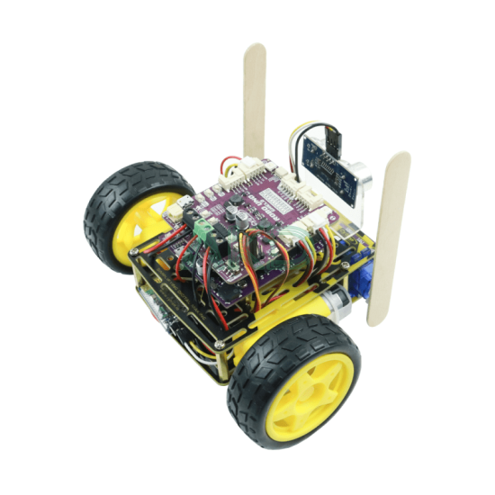 Alternative view of OjanBot - Robot dò đường thông minh