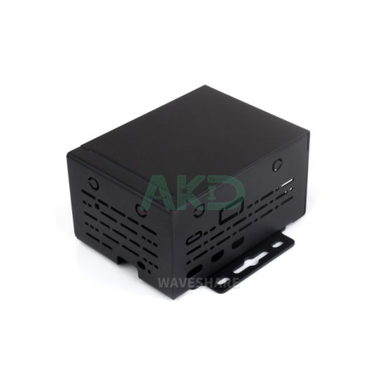 Alternative view of Vỏ kim loại công nghiệp phiên bản D cho Raspberry Pi 5