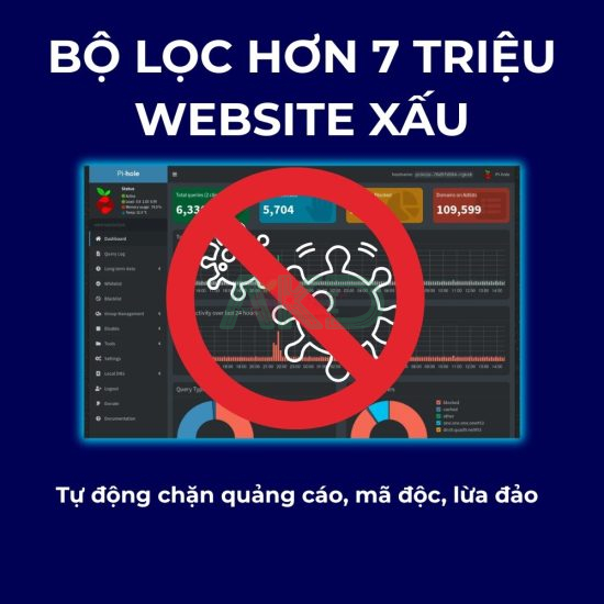 Alternative view of PiSafe - Chặn Quảng Cáo & Bảo Vệ Mạng Toàn Diện