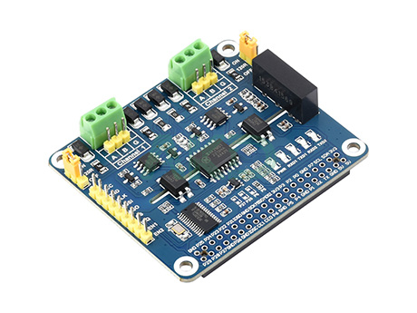 2 CH RS485 HAT 1 460 - - Vỏ nhựa ABS DIN Rail Raspberry Pi 5