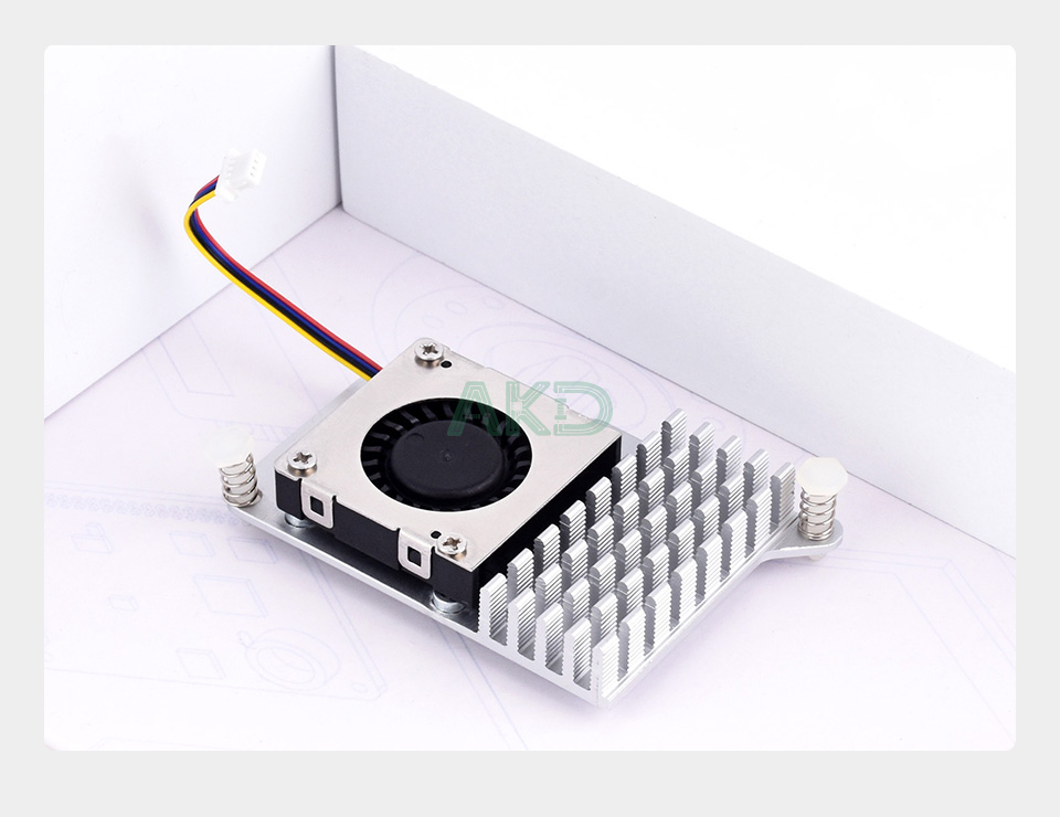 Pi5 Active Cooler B details 13 - - Quạt và Tản nhiệt Active Cooler (B) Raspberry Pi 5