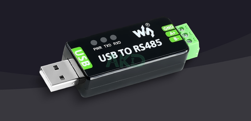 USB TO RS485 details 3 - - Bộ chuyển đổi hai chiều USB sang RS485 công nghiệp