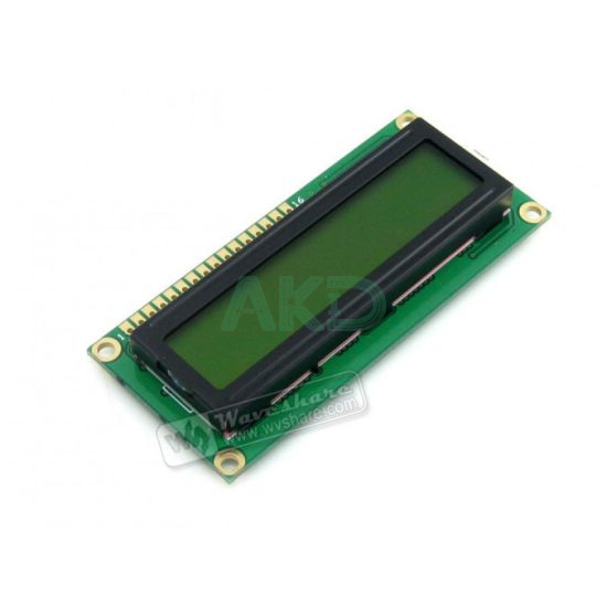Alternative view of Màn hình LCD 1602 3.3V đèn nền màu vàng