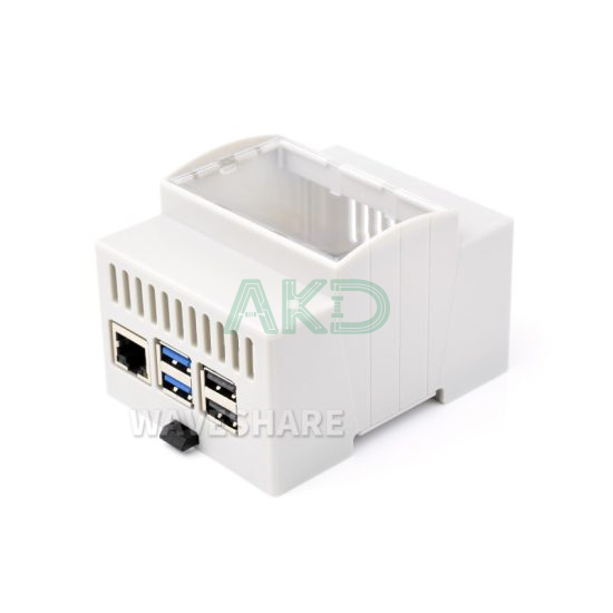 Alternative view of Vỏ nhựa ABS DIN Rail Raspberry Pi 5
